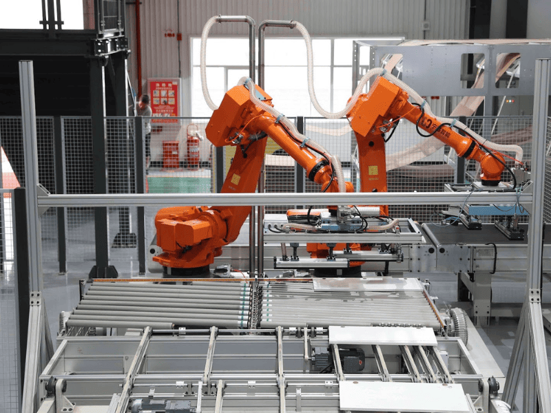 Dây chuyền sản xuất tự động hóa cao giúp tối ưu hiệu suất và đảm bảo tiến độ dự án