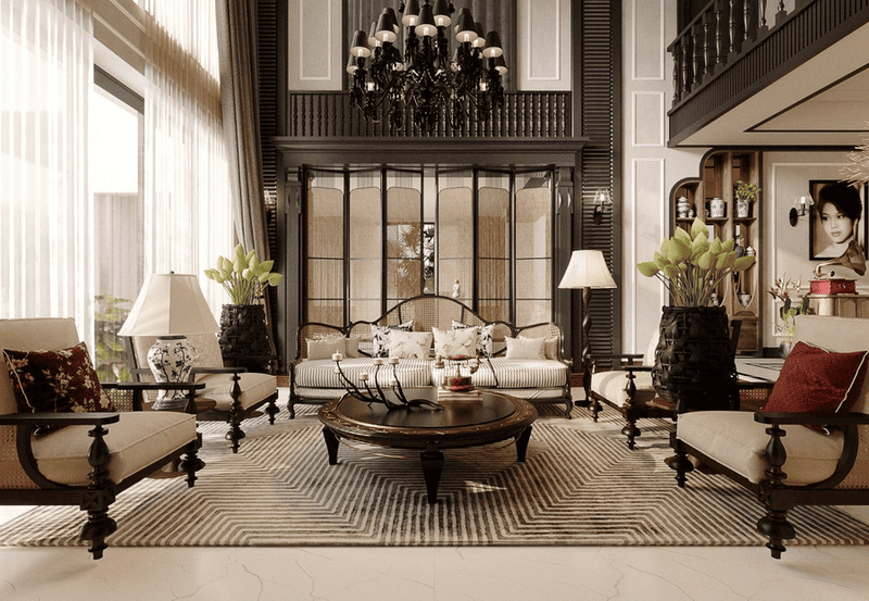Phong cách nội thất Indochine