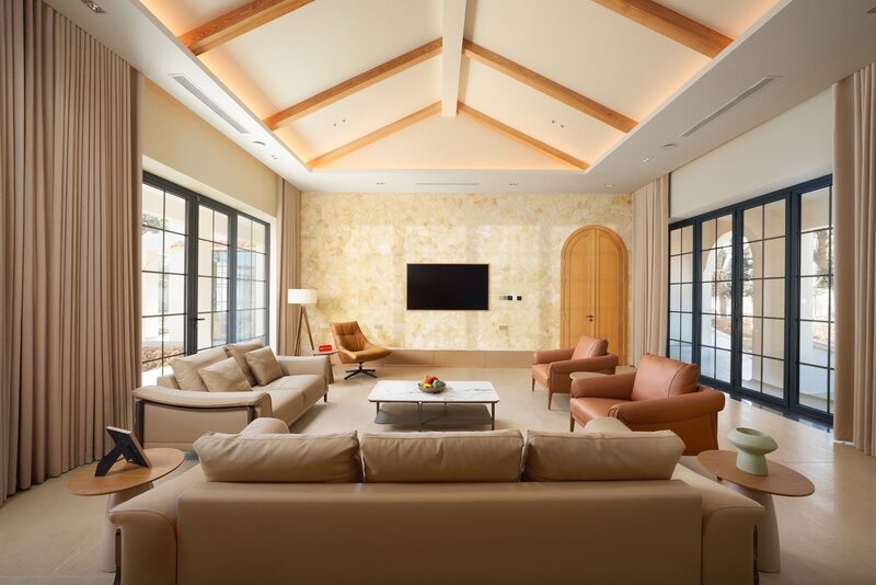 Phòng khách nơi khẳng định sự hiếu khách và vị thế