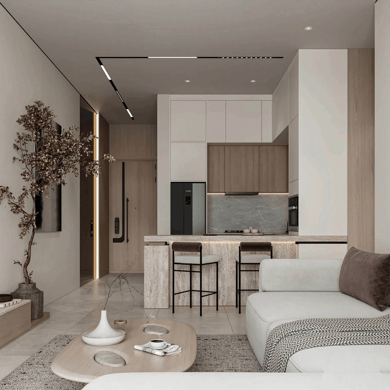 thiết kế nội thất biệt thự the global city