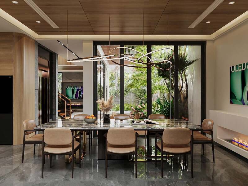 thiết kế nội thất biệt thự vinhomes