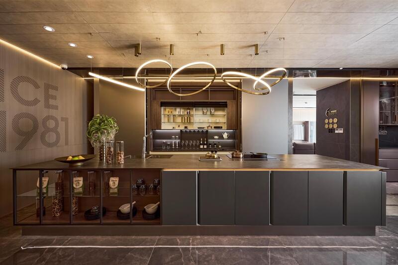 Khu vực đảo bếp giúp không gian luôn gọn gàng và sạch sẽ