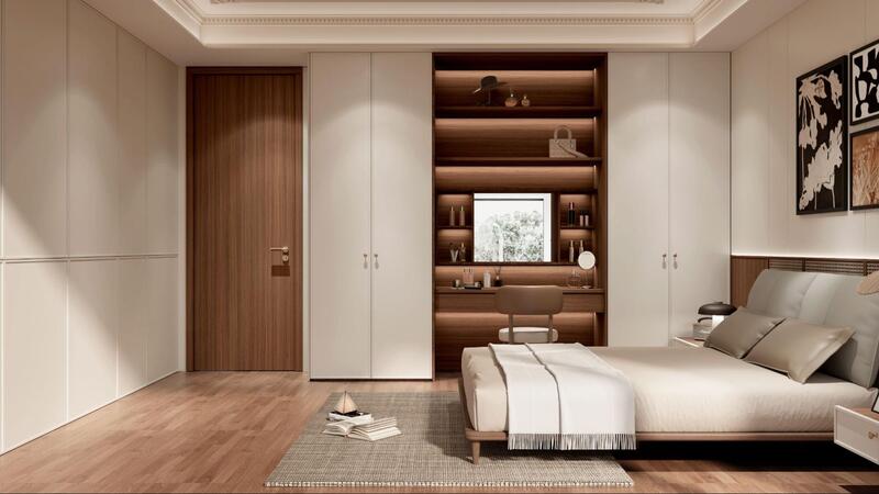 nhà biệt thự 2 tầng 4 phòng ngủ