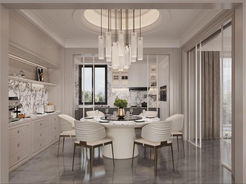thiết kế biệt thự 6 phòng ngủ