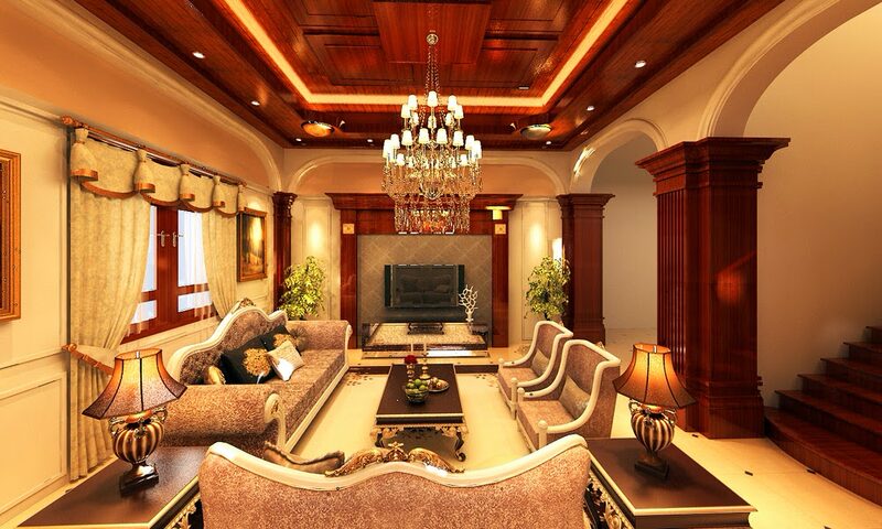 thiết kế nội thất biệt thự cổ điển