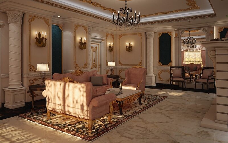 nội thất biệt thự cổ điển