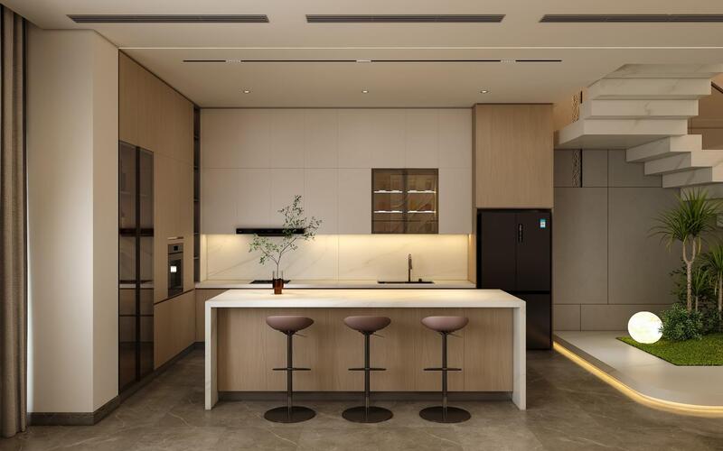 thiết kế nội thất biệt thự hiện đại