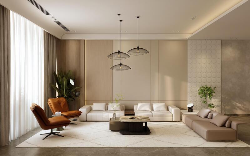 thiết kế nội thất biệt thự hiện đại
