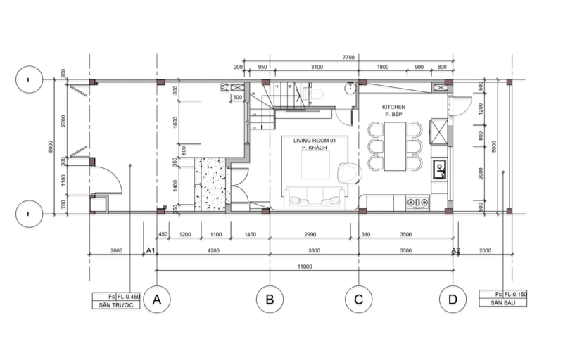 thiết kế nội thất biệt thự hiện đại
