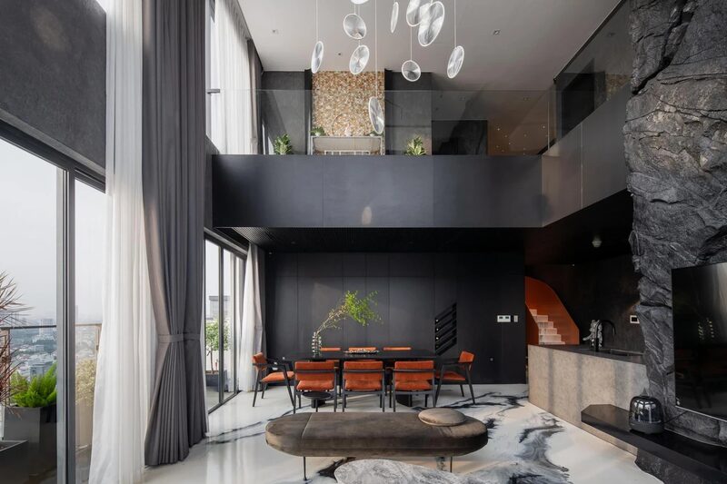 thiết kế nội thất căn hộ opusk