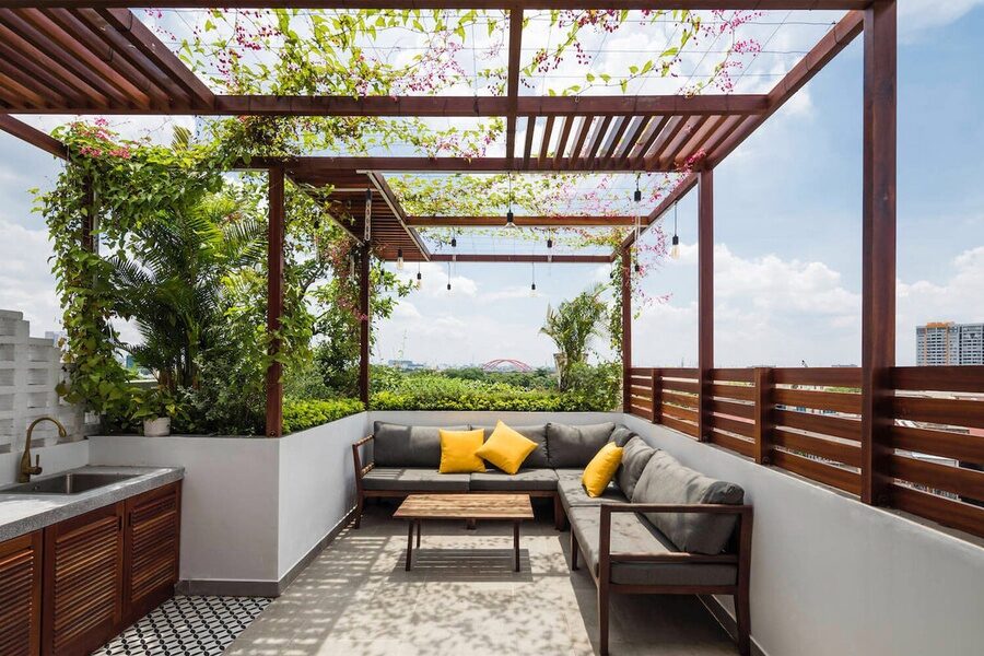 thiết kế nội thất nhà phố 4 tầng