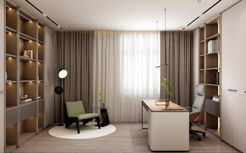 thiết kế thi công nội thất nhà phố