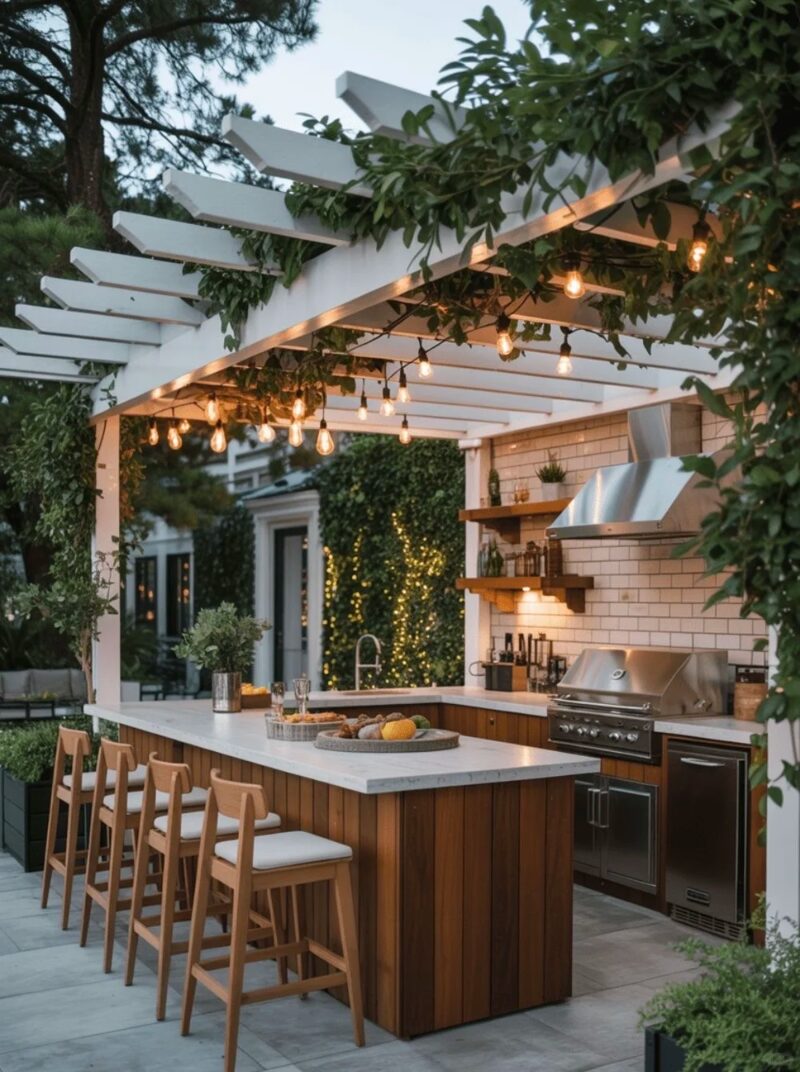 thiết kế sân thượng nhà phố