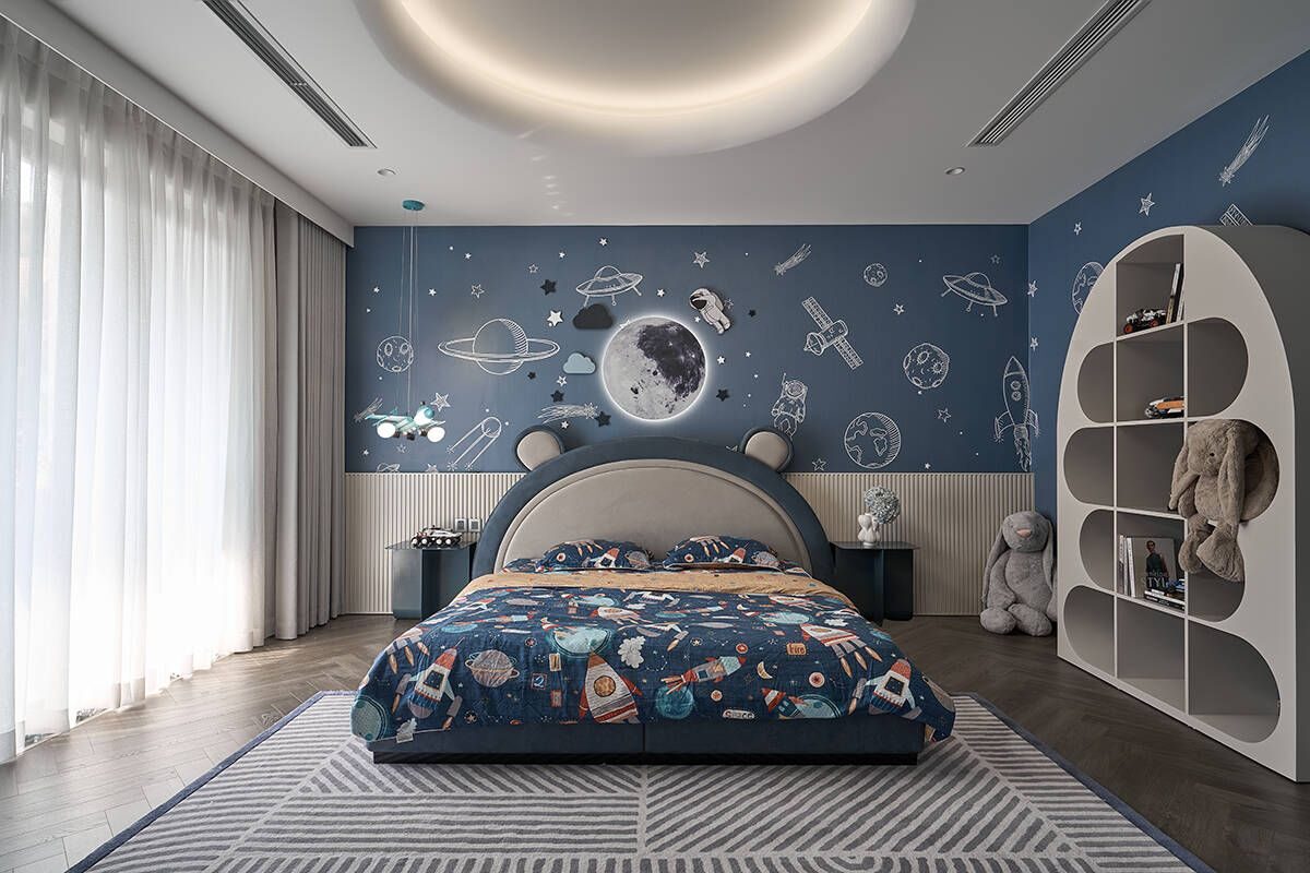 thiết kế phòng ngủ cho bé