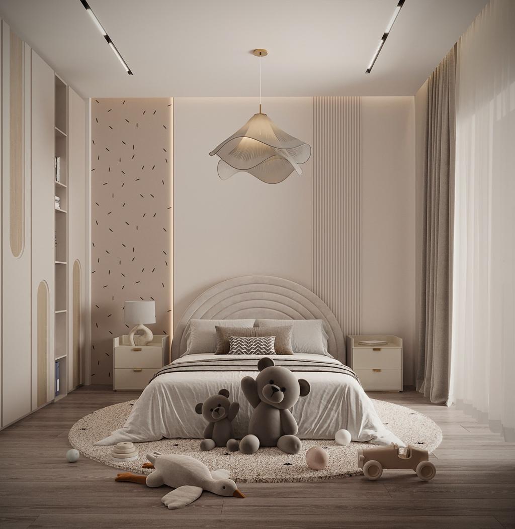 thiết kế phòng ngủ cho bé