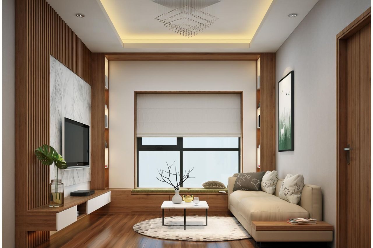 thiết kế căn hộ 1 phòng ngủ