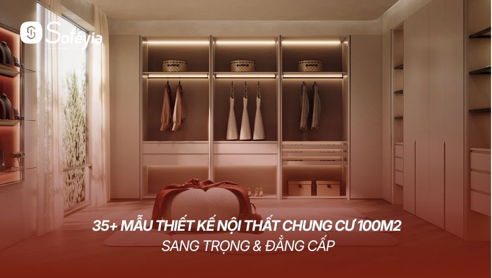 thiết kế nội thất chung cư 100m2