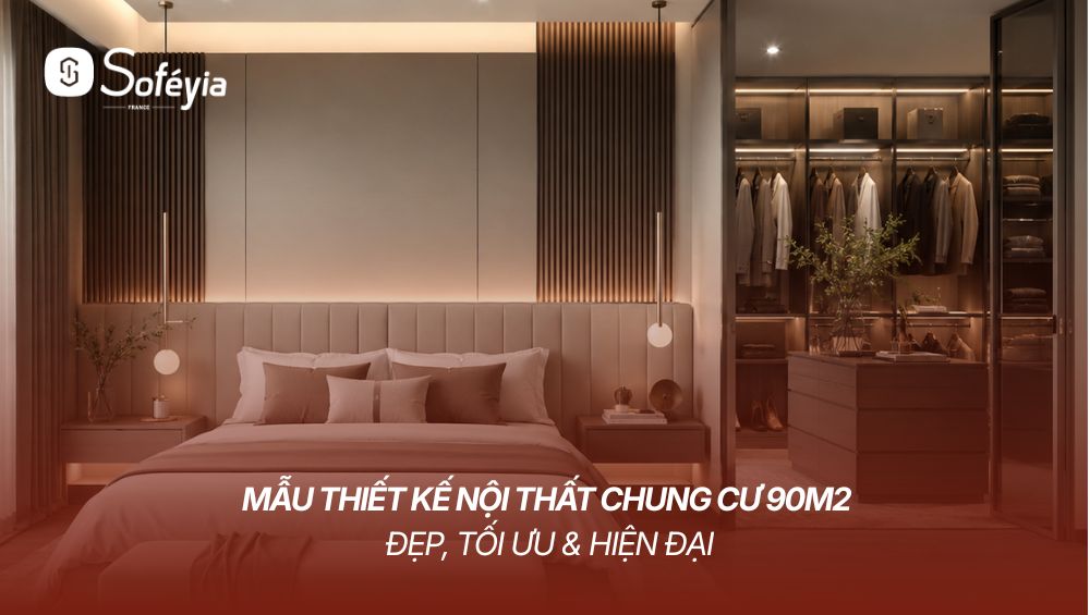 thiết kế nội thất chung cư 90m2