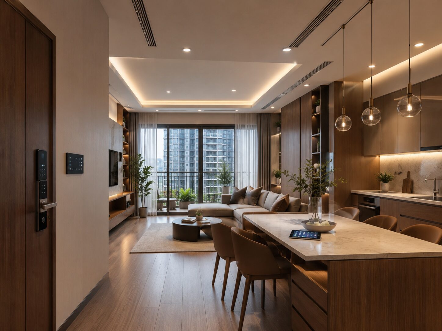 thiết kế nội thất nhà chung cư 80m2