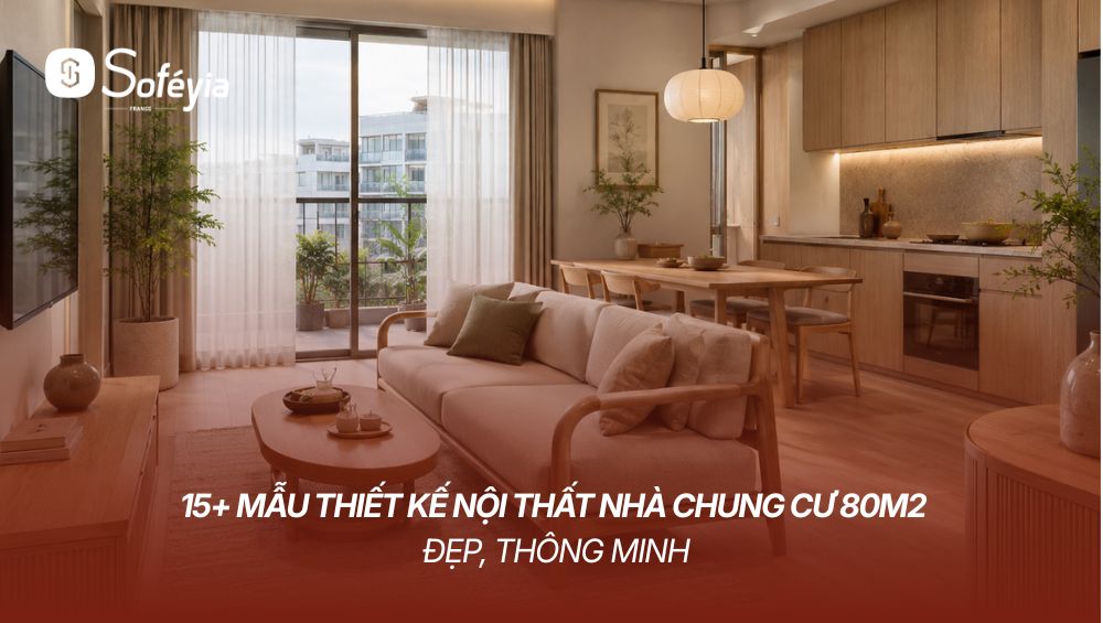 thiết kế nội thất nhà chung cư 80m2