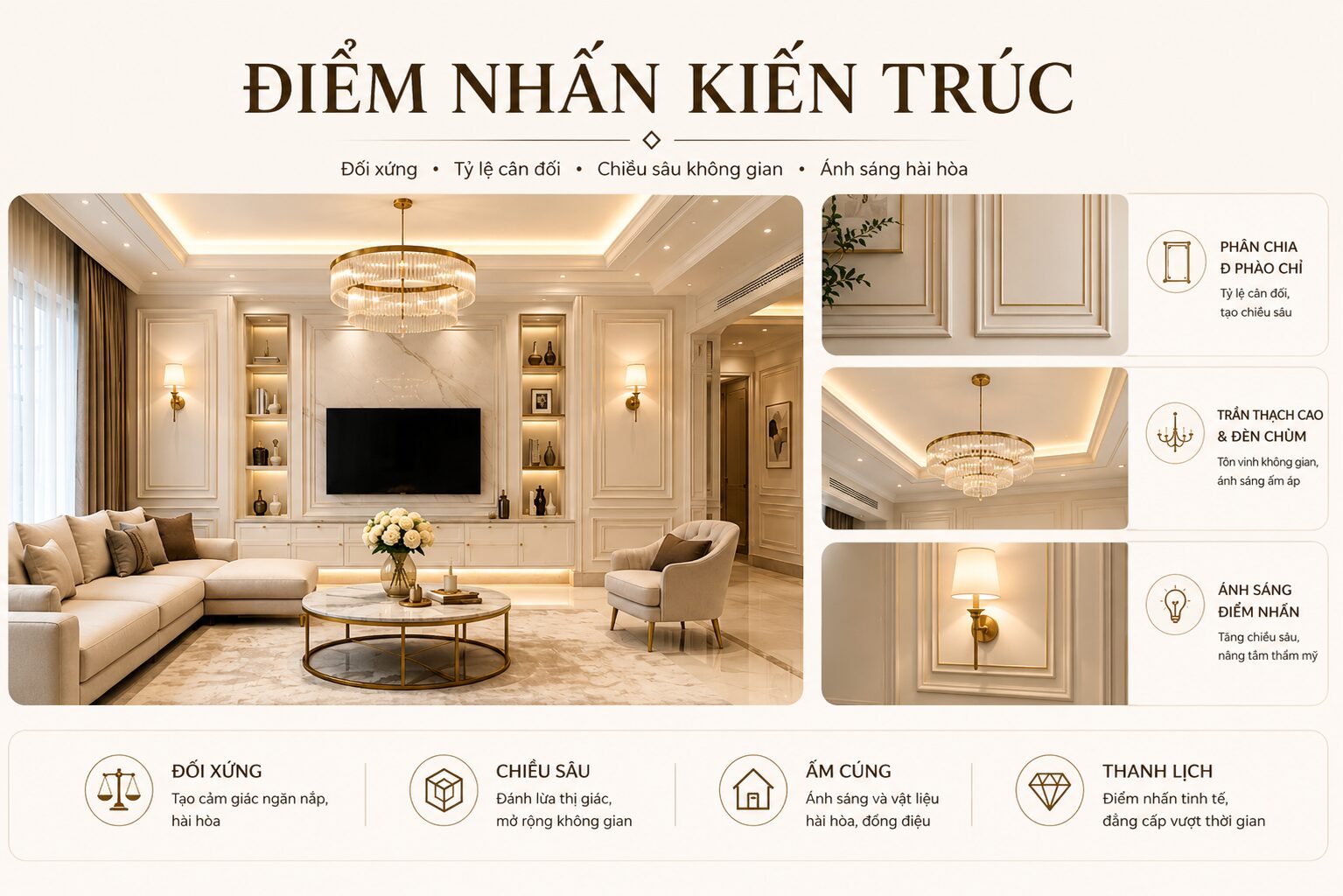 nhà phố 4 tầng tân cổ điển
