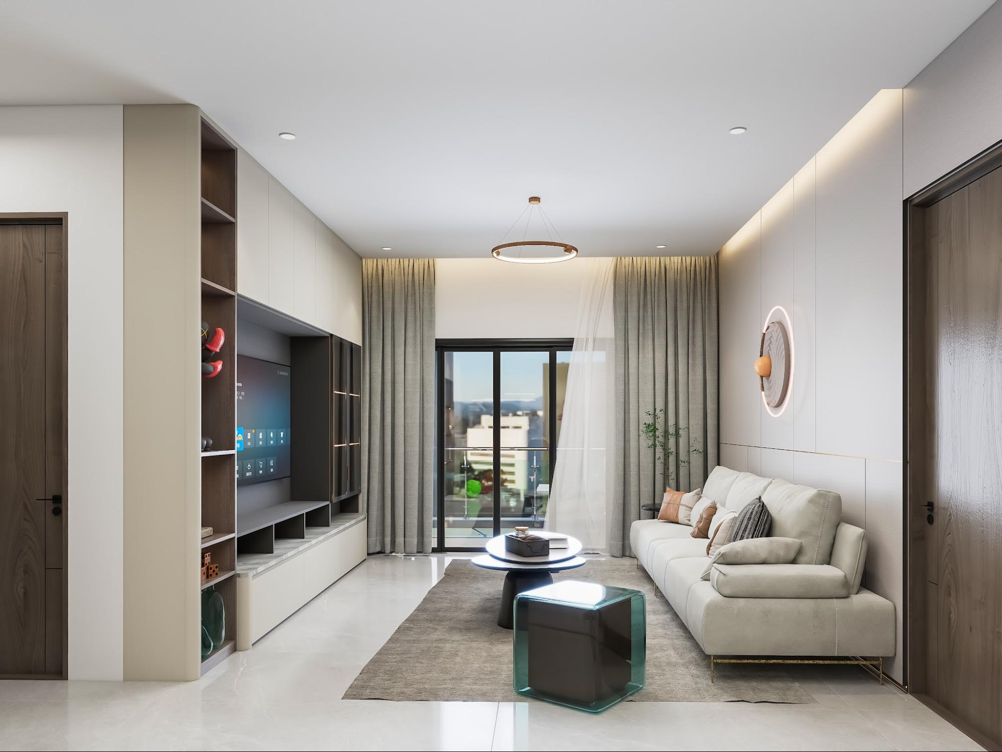 nội thất phòng khách chung cư đẹp