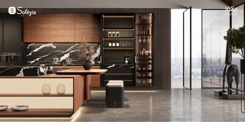 đảo bếp quầy bar