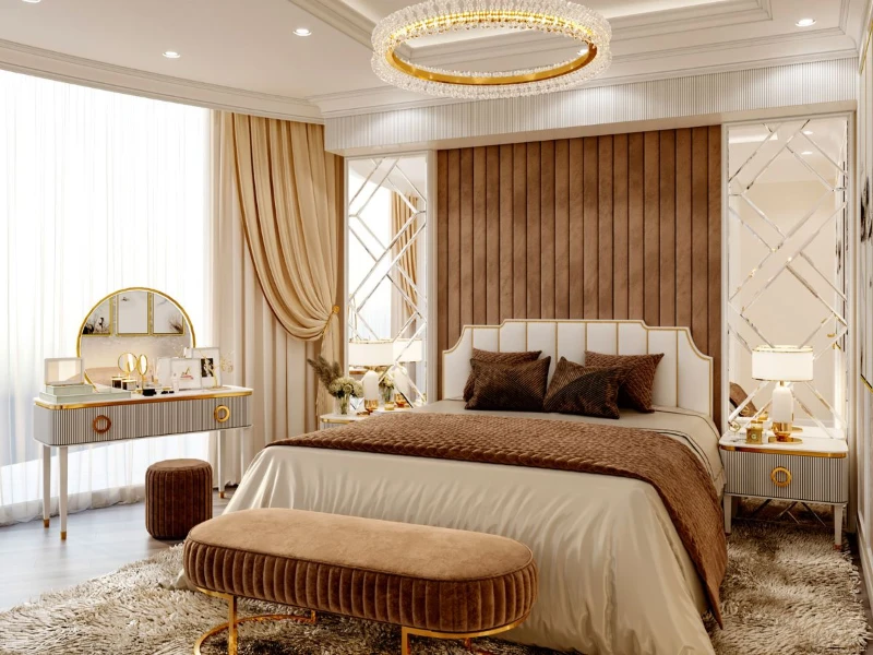 tủ bếp song song đẹp