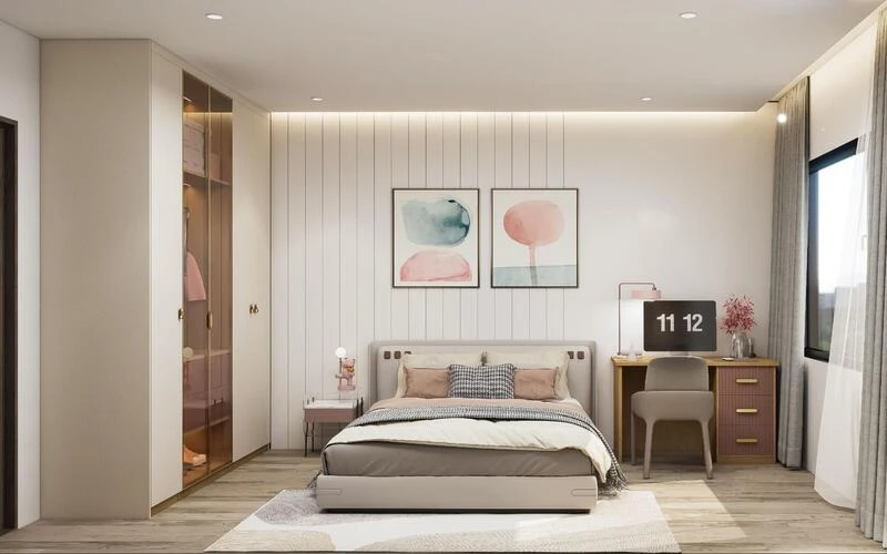 thiết kế nội thất chung cư 75m2