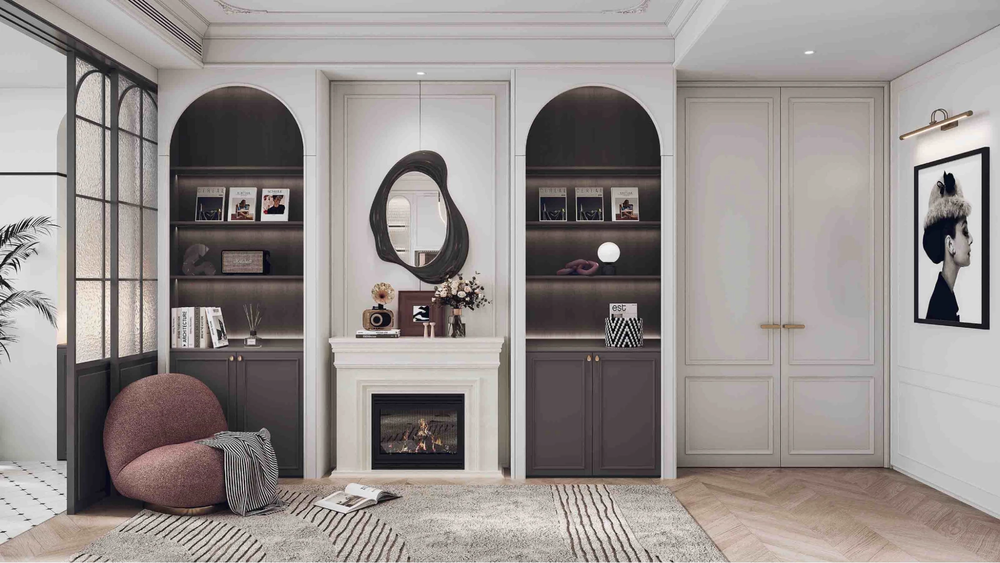 thiết kế nội thất chung cư 75m2