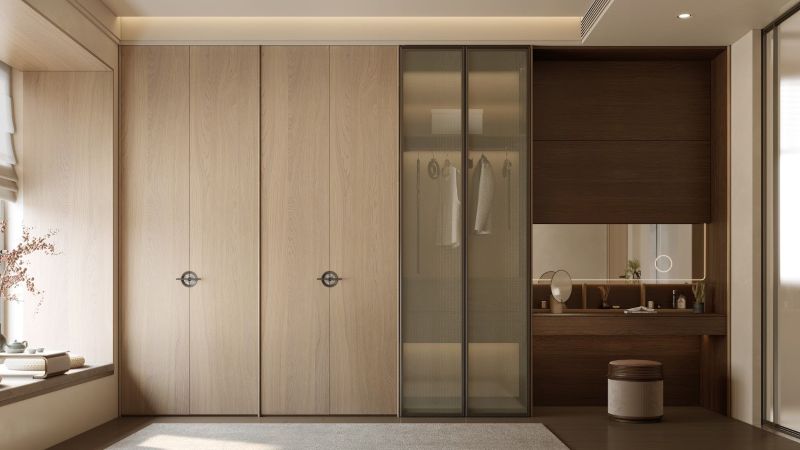 Lắp đặt phụ kiện chịu lực để đảm bảo tủ quần áo sử dụng bền