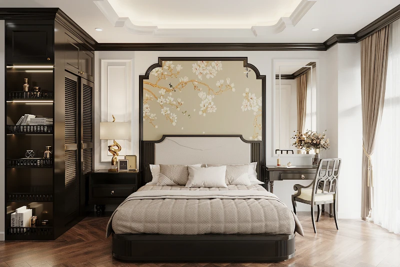 phòng ngủ indochine
