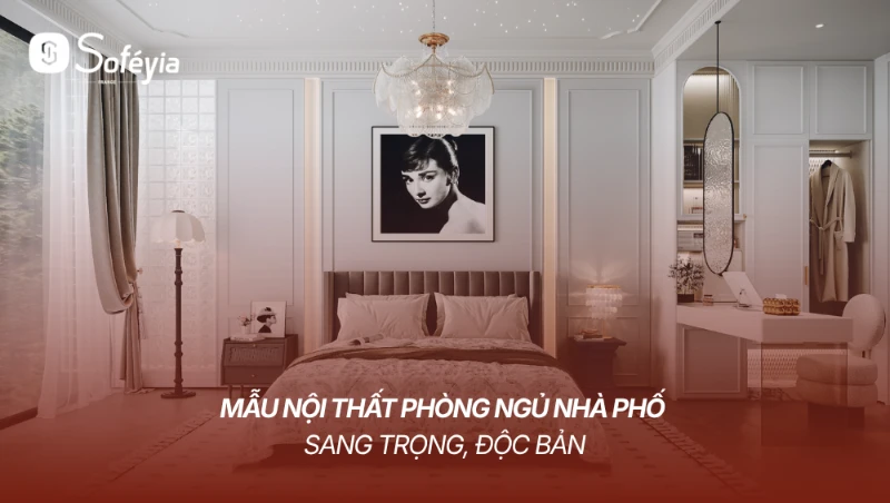 phòng ngủ nhà phố
