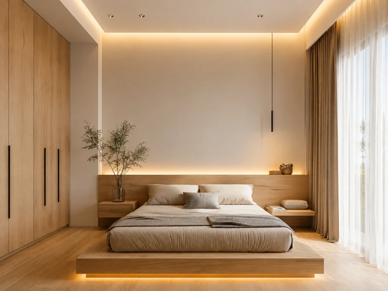 phòng ngủ tối giản
