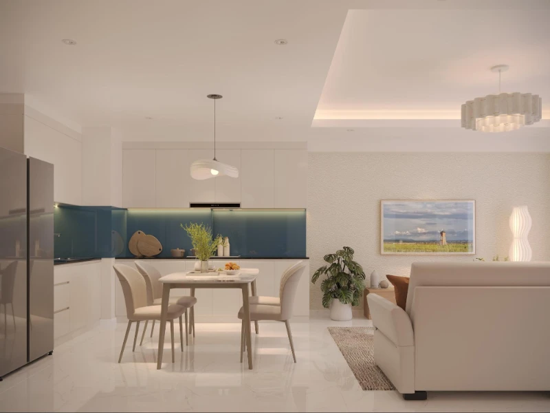 thi công nội thất nhà bếp