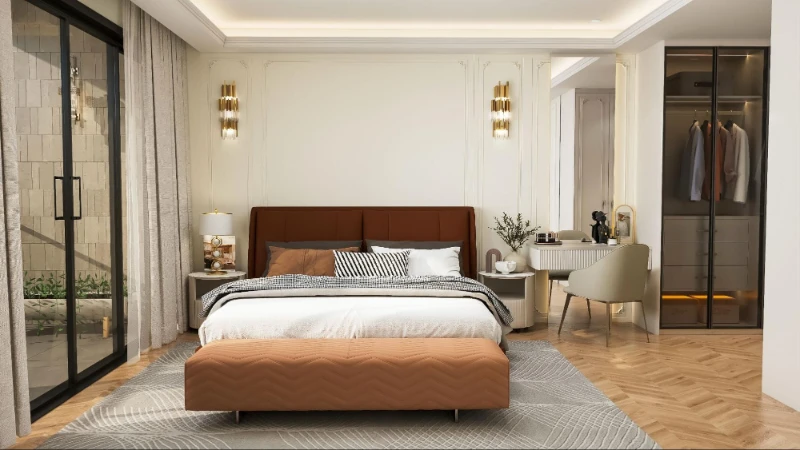 thi công nội thất phòng ngủ