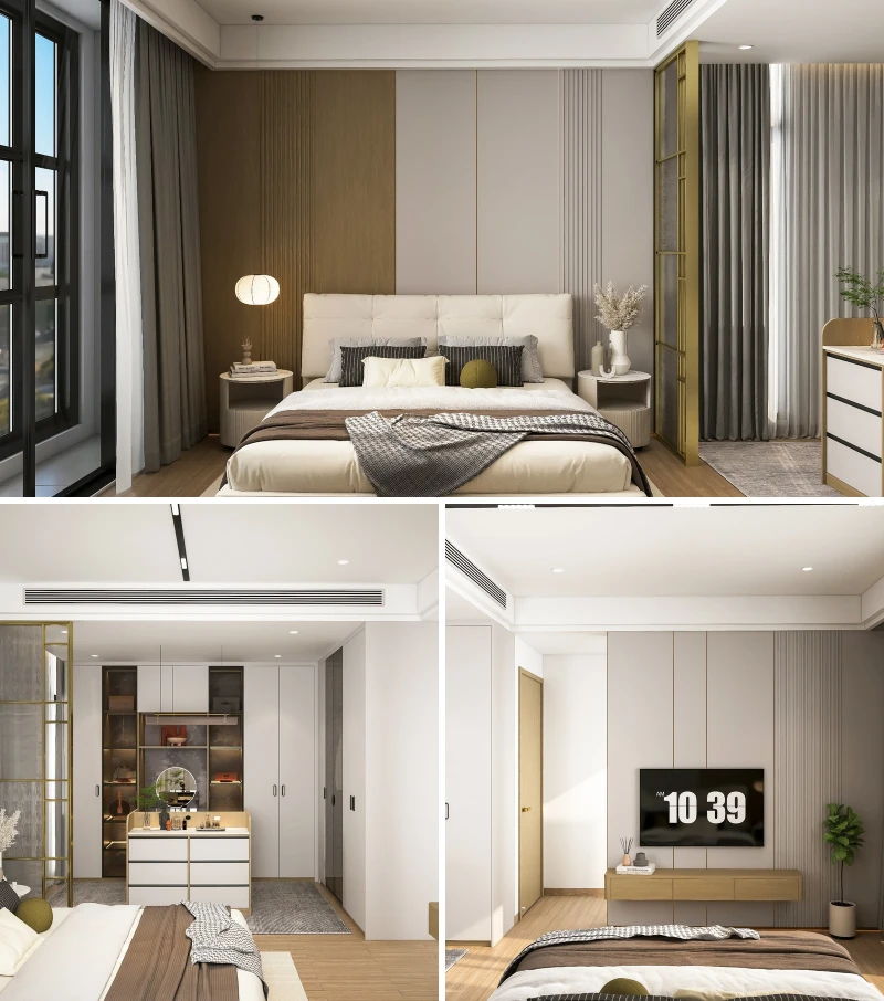 thiết kế nội thất chung cư 2 phòng ngủ