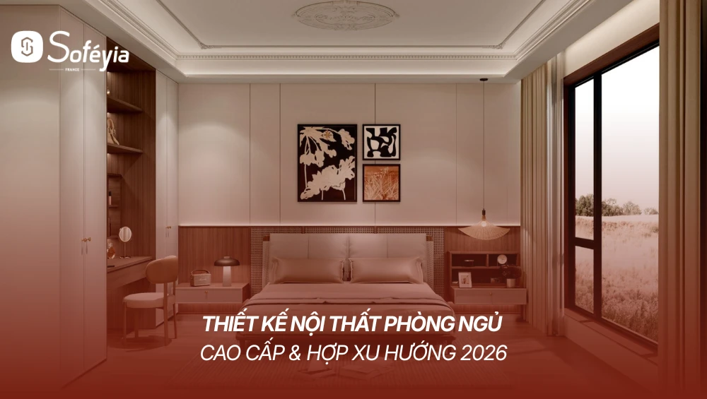 thiết kế nội thất phòng ngủ