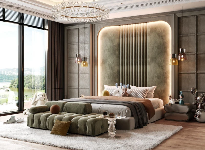 thiết kế thi công nội thất phòng ngủ