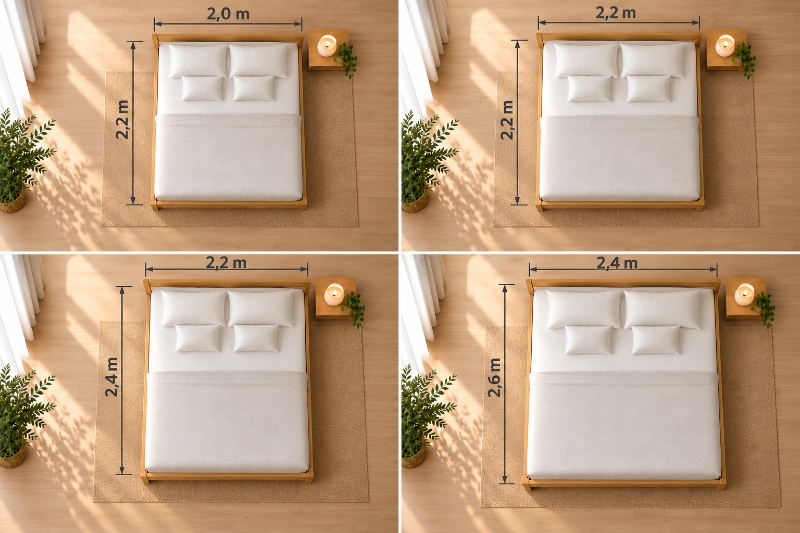 Kích thước giường ngủ 4 người