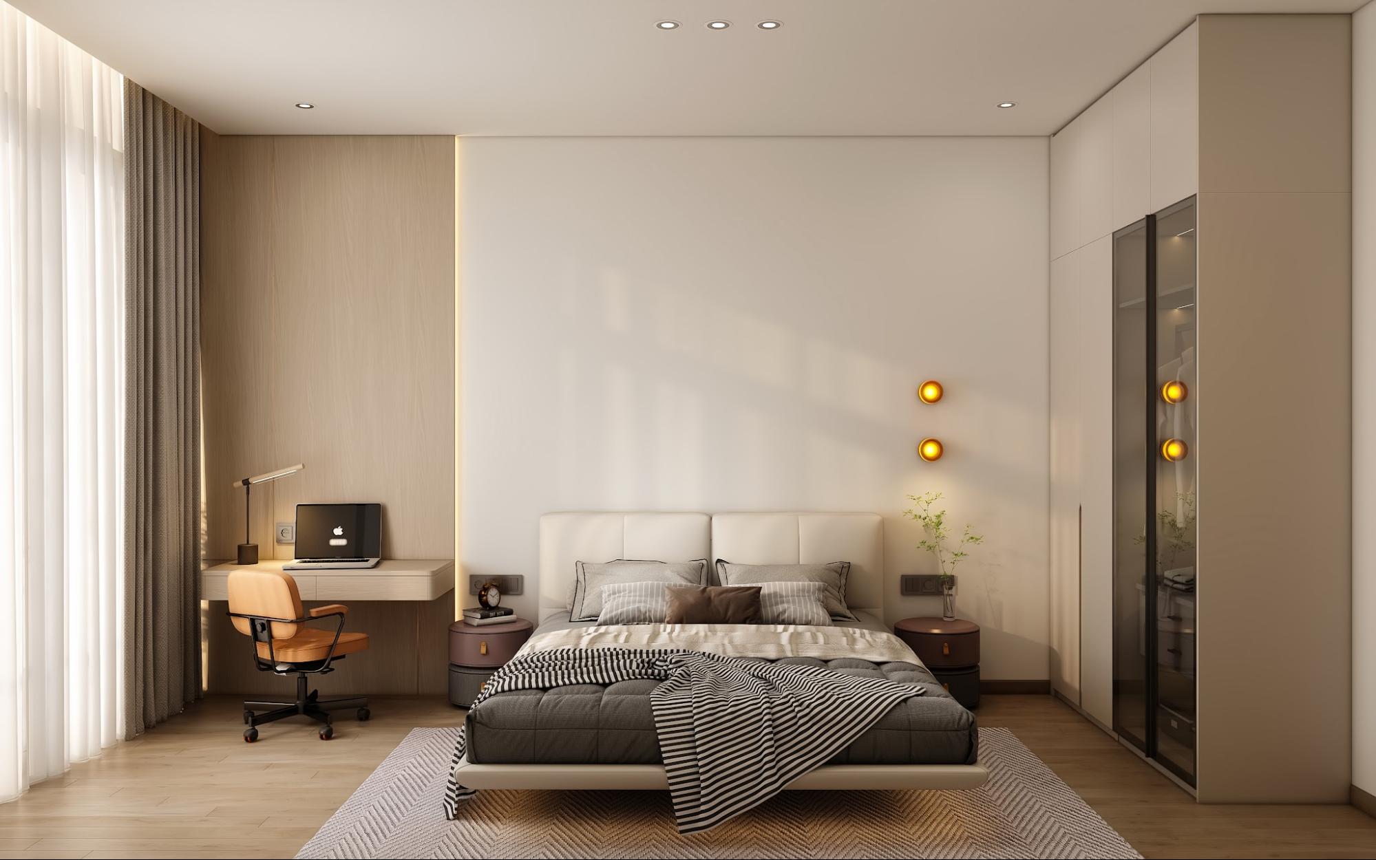 thiết kế nội thất chung cư 3 phòng ngủ