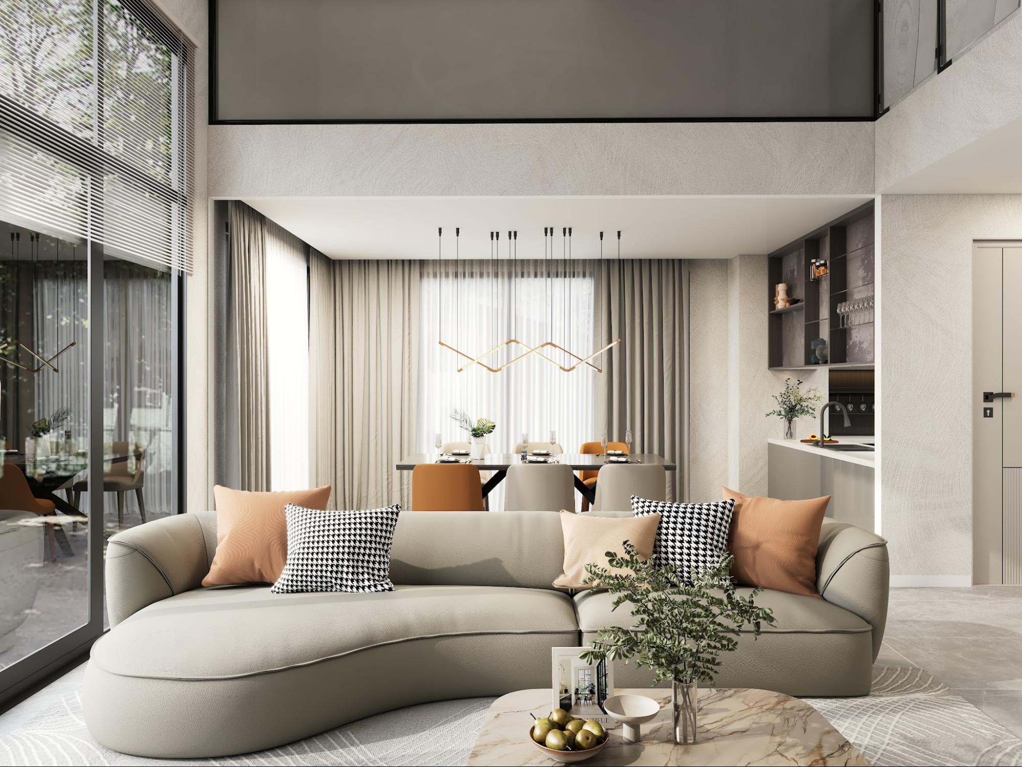 thiết kế nội thất chung cư 3 phòng ngủ