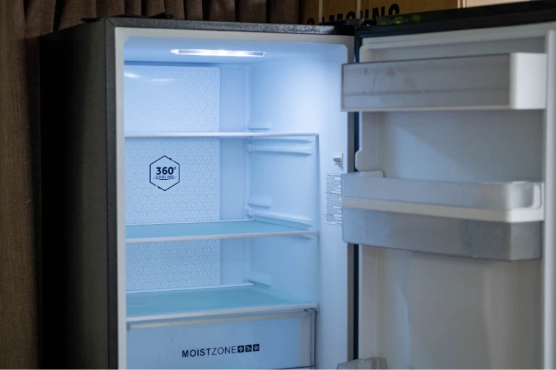vị trí để tủ lạnh trong bếp